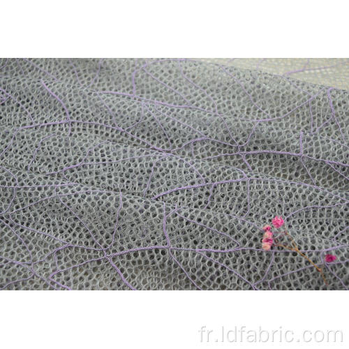 Hot Sale Nylon Polyester Cord Lace Fabric